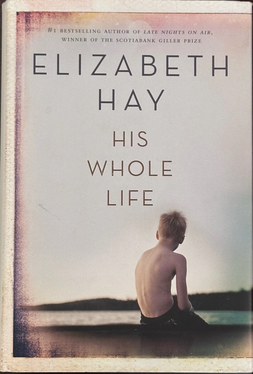 Cover of His Whole Life by Elizabeth Hay
