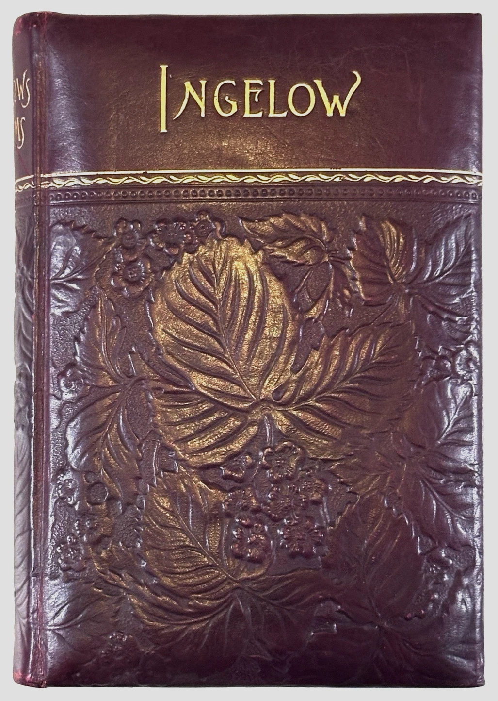 Cover of Poetical Works by Jean Ingelow