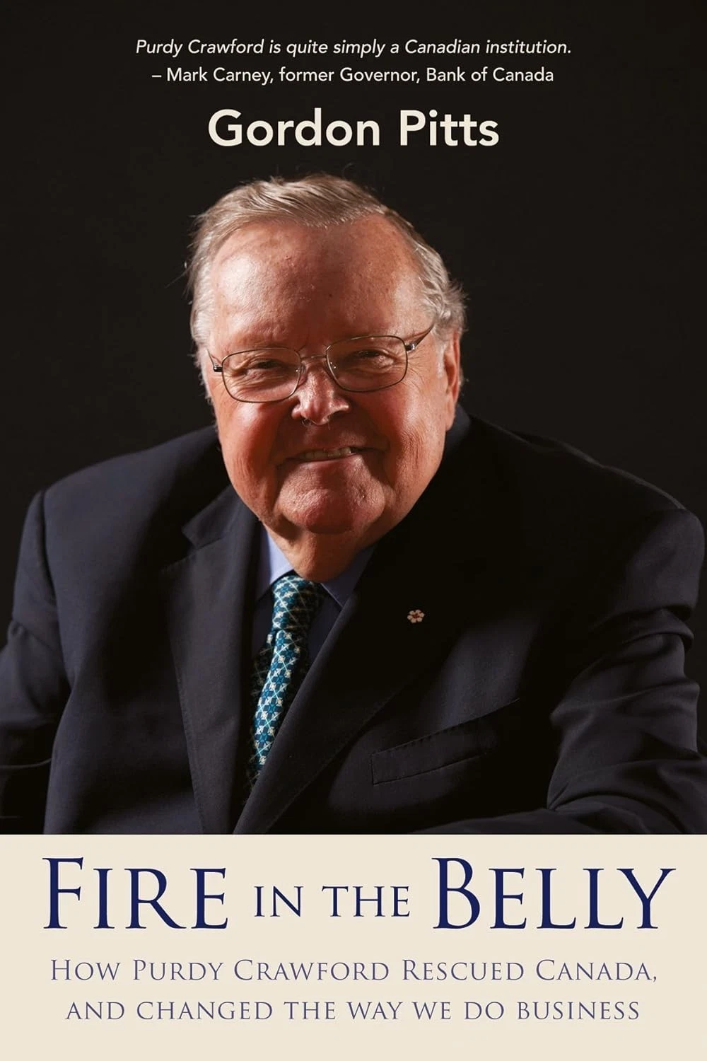 Cover of Fire in the Belly by Gordon Pitts