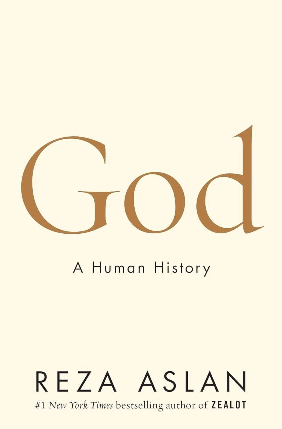 Cover of God A Human History by Reza Aslan