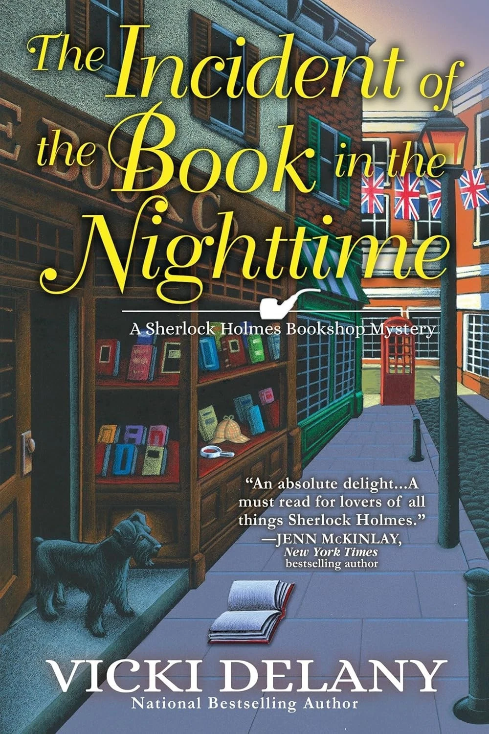 Cover of The Incident of the Book in the Nighttime by Vicki Delany