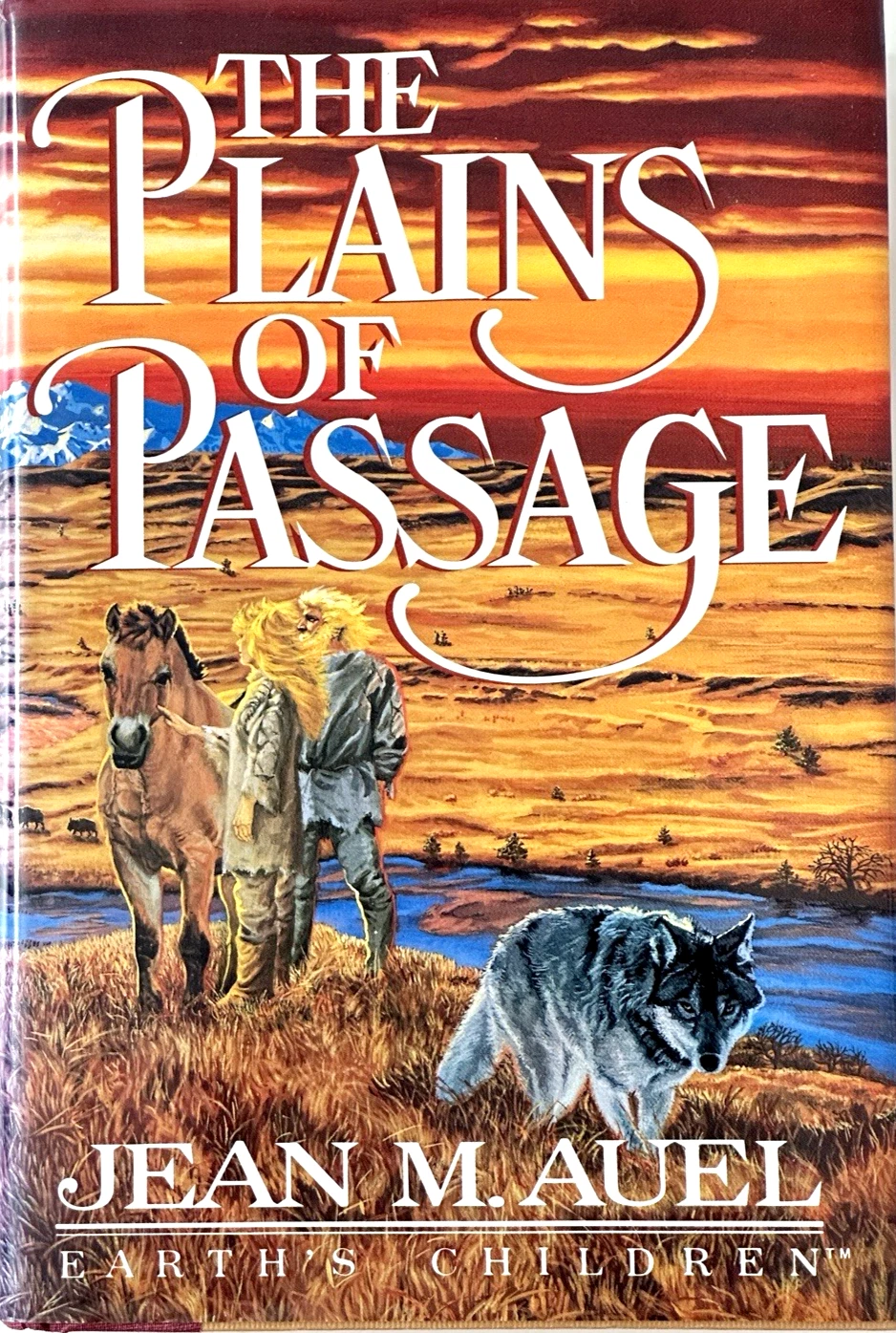 Cover of The Plains of Passage by Jean M. Auel