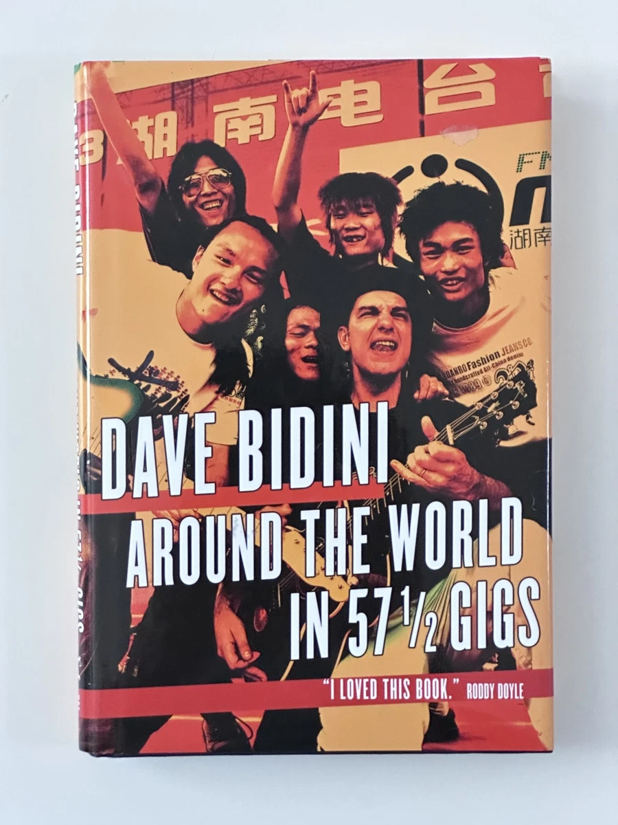 Cover of Around the World in 57 1/2 Gigs by Dave Bidini