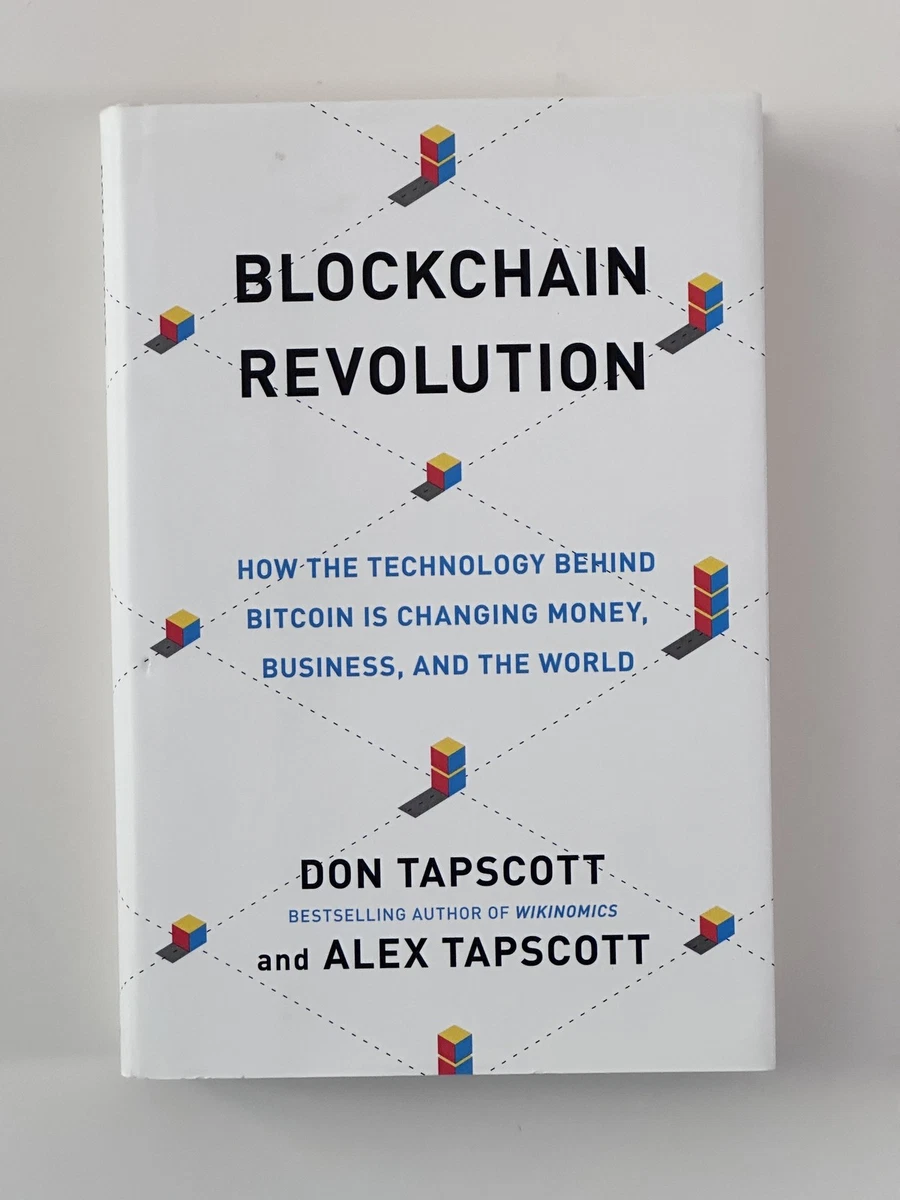 Cover of Blockchain Revolution by Don Tapscott; Alex Tapscott
